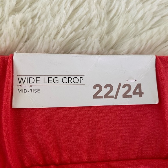 LANE BRYANT Wide Leg Crop “Knit Kit Collection.” Flex Magic Waistband.🌷 - Picture 5 of 7